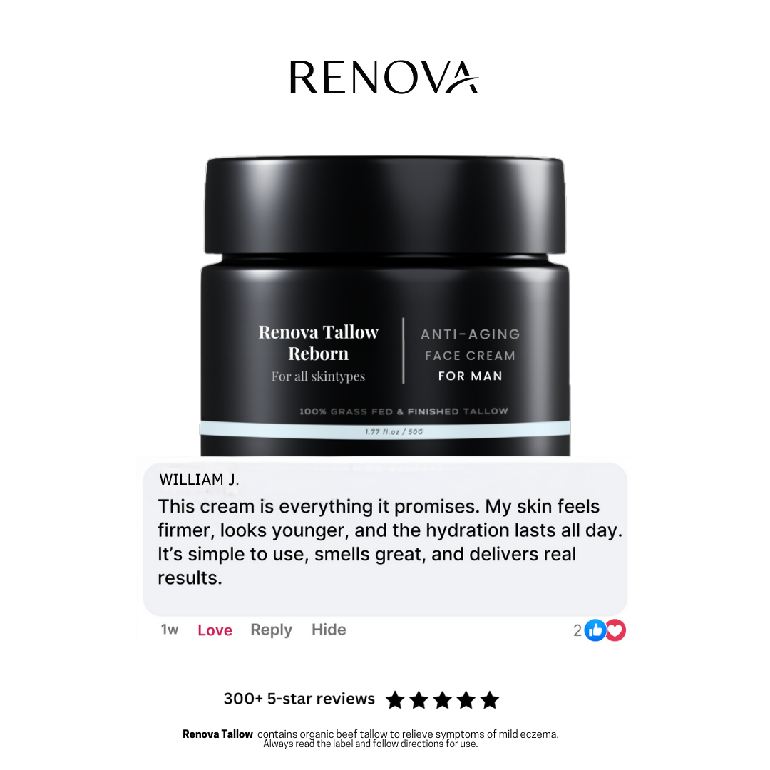 Renova Tallow Reborn™ – Anti-Aging Face Cream